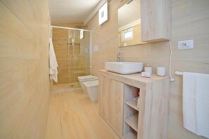 Bathroom - Villa Na' Lu' 1 With Sea View (Lecce)