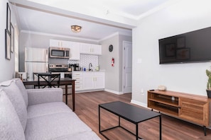 Televisie en een kantoor