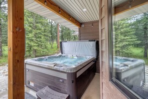 Baignoire à remous extérieure
