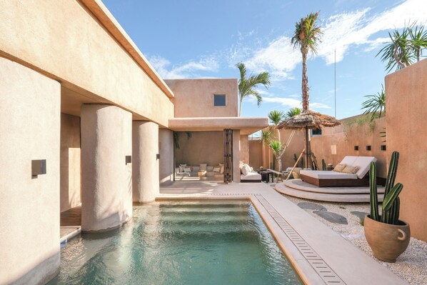 Deluxe Villa, Patio, Pool View | Private pool