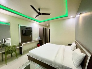 Desk, laptop workspace, soundproofing, free WiFi - Hotel Trends - near Sea Beach & Temple (Puri)