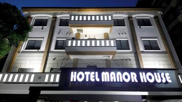 Majoituspaikan julkisivu