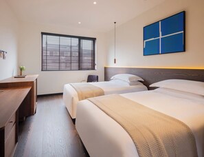 Classic Twin Room | Premium bedding, down duvets, pillow-top beds, free minibar - Tan Alley Wuzhen Eco and Cultural Community (Jiaxing)