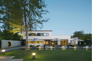 Fachada de la propiedad