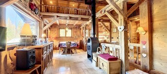 Chalet familial authentique 8p.