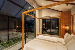 Villa, balcon, vue jardin | 1 chambre, fer et planche Ă repasser