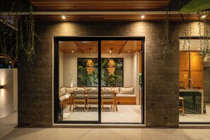 Villa, Balcony, Garden View | Living area | Flat-screen TV