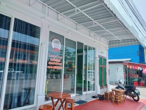 Fassade der Unterkunft