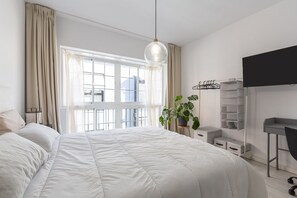 1 bedroom, iron/ironing board