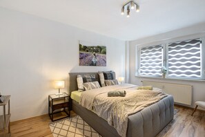 2 makuuhuonetta, ilmainen Wi-Fi, vuodevaatteet