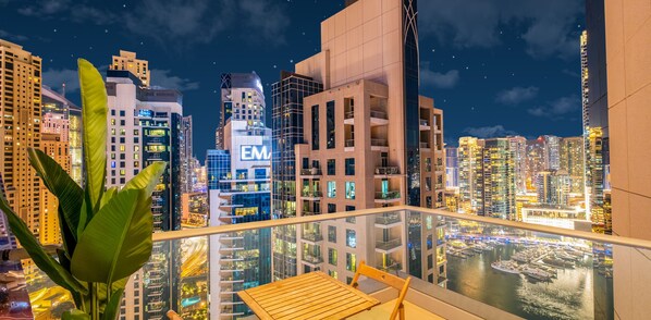 Apartment, Balcony, Marina View | Balcony