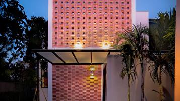 Fachada da propriedade