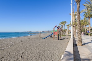 On the beach