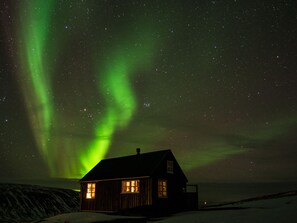 Maison, 1 chambre, cheminée, vue montagne | Vue depuis l’hébergement