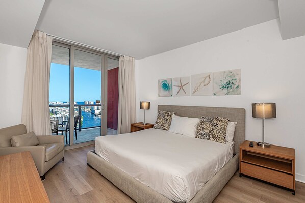 1 bedroom, iron/ironing board, travel crib, WiFi