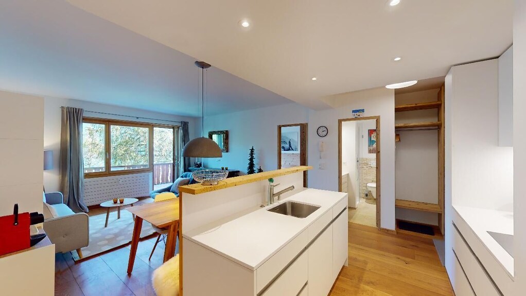Apartment Sungold - 2.5-zimmerwohnung Mit Seeblick In St. Moritz - Sankt Moritz