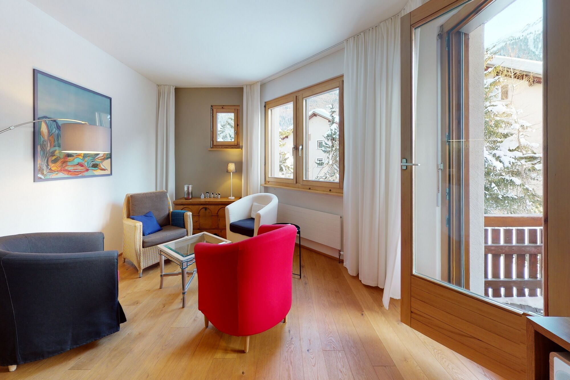 Apartment Belvair 3 - Moderne 3.5-zimmer-wohnung In Zuoz - Zuoz