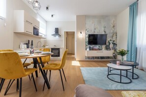 Apartamento standard, vários quartos (Nemes Apartment The Great) | Opções para refeição
