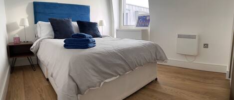 Leilighet | 2 soverom, strykejern/-brett, wi-fi (inkludert) og sengetøy