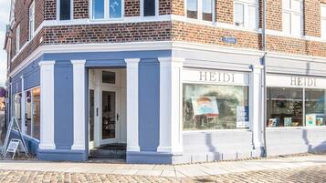 Hus | Udsigt fra overnatningsstedet