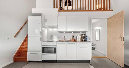 Cozy holiday apartment in the center of Søndervig close to the North Sea.