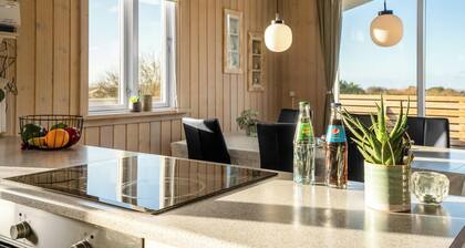 Beautiful holiday home with a lovely view of the fjord and the sea.