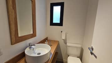 Secador de pelo, toallas