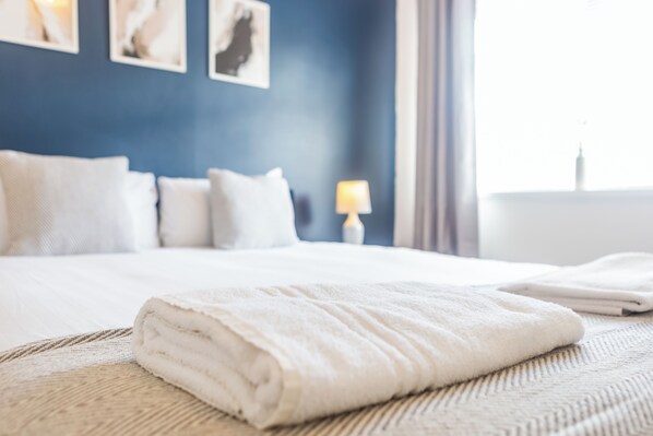 2 Schlafzimmer, Bügeleisen/Bügelbrett, WLAN, Bettwäsche