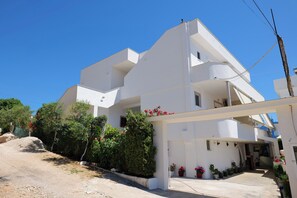 Façade de l’hébergement 