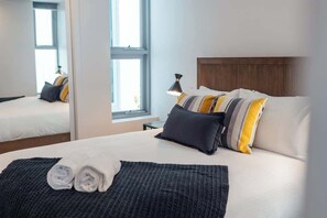 2 makuuhuonetta, silitysrauta/-lauta, Wi-Fi, vuodevaatteet