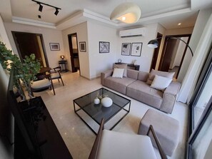 Superior Apartment, 2 Bedrooms | Living area - Mynt Stay zed west Residence 2 bedroom E1E213 (Sheikh Zayed City)