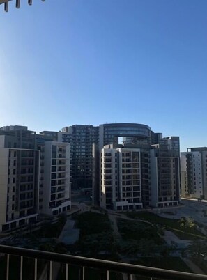 Deluxe Apartment, 3 Bedrooms | Terrace/patio - Mynt Stay zed west Residence (Sheikh Zayed City)