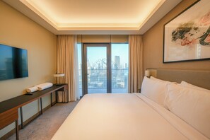 3 bedrooms, blackout curtains, iron/ironing board, free WiFi - Skyline Bliss- Luxury Burj Khalifa Views (Dubai)
