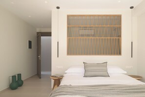 3 bedrooms, in-room safe, iron/ironing board, travel crib - Kyma Villa, with Pool, SeaViews, close to beach (WWMF+G77 Gortina, Greece)