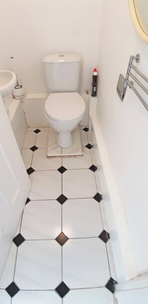 Towels, soap, toilet paper