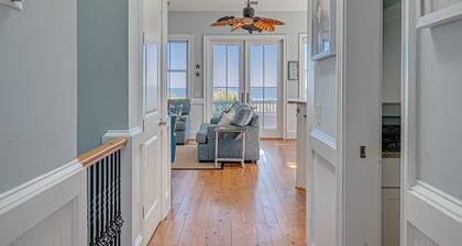 Oceanfront Home w/ Private Beach Access + Soaring Views by Tybee Cottages