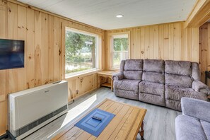House (2 Bedrooms) | Interior - Waterfront Long Lake Retreat: Great for Families! (Sinclair)