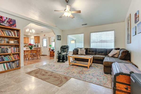 House (3 Bedrooms) | Interior - 11 Mi to Sand Hollow State Park: Home w/ Fire Pits (Hurricane)