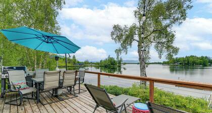Scenic Waterfront Big Lake Home: Fish, Boat, Sled!