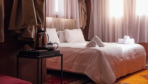 Comfort tweepersoonskamer, uitzicht op tuin | Gratis wifi, beddengoed