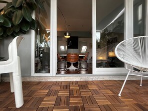 Outdoor dining - The terrace - DESIGN APARTMENTS in Turin (Torino)