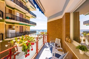 Comfort Condo, 1 Bedroom, Balcony, Partial Sea View | Balcony view - Angelina Apartments Amalfi Coast  (Maiori)