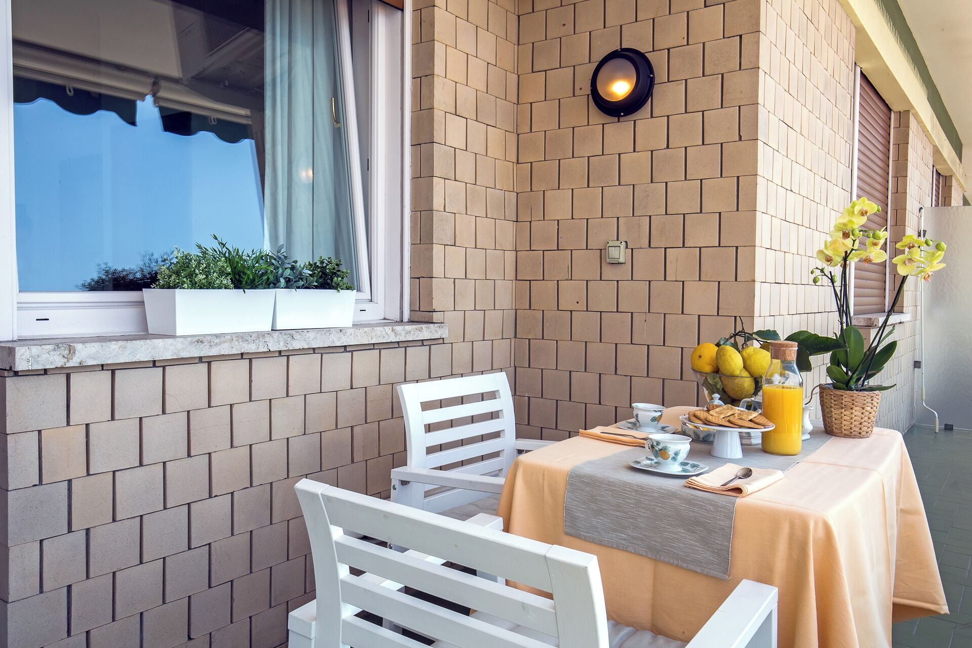 Deluxe-Apartment, 1 Schlafzimmer, Balkon, Meerblick | Balkon