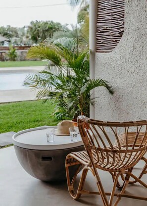 Terrace/patio - Boutik Le Morne Holiday Apartments (Le Morne)