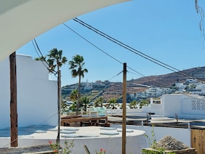 Vista desde la propiedad