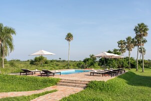 Seasonal outdoor pool