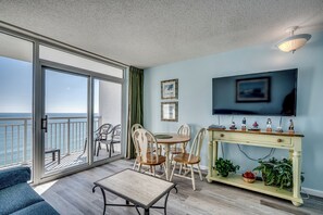 Smart TV, DVD player, stereo