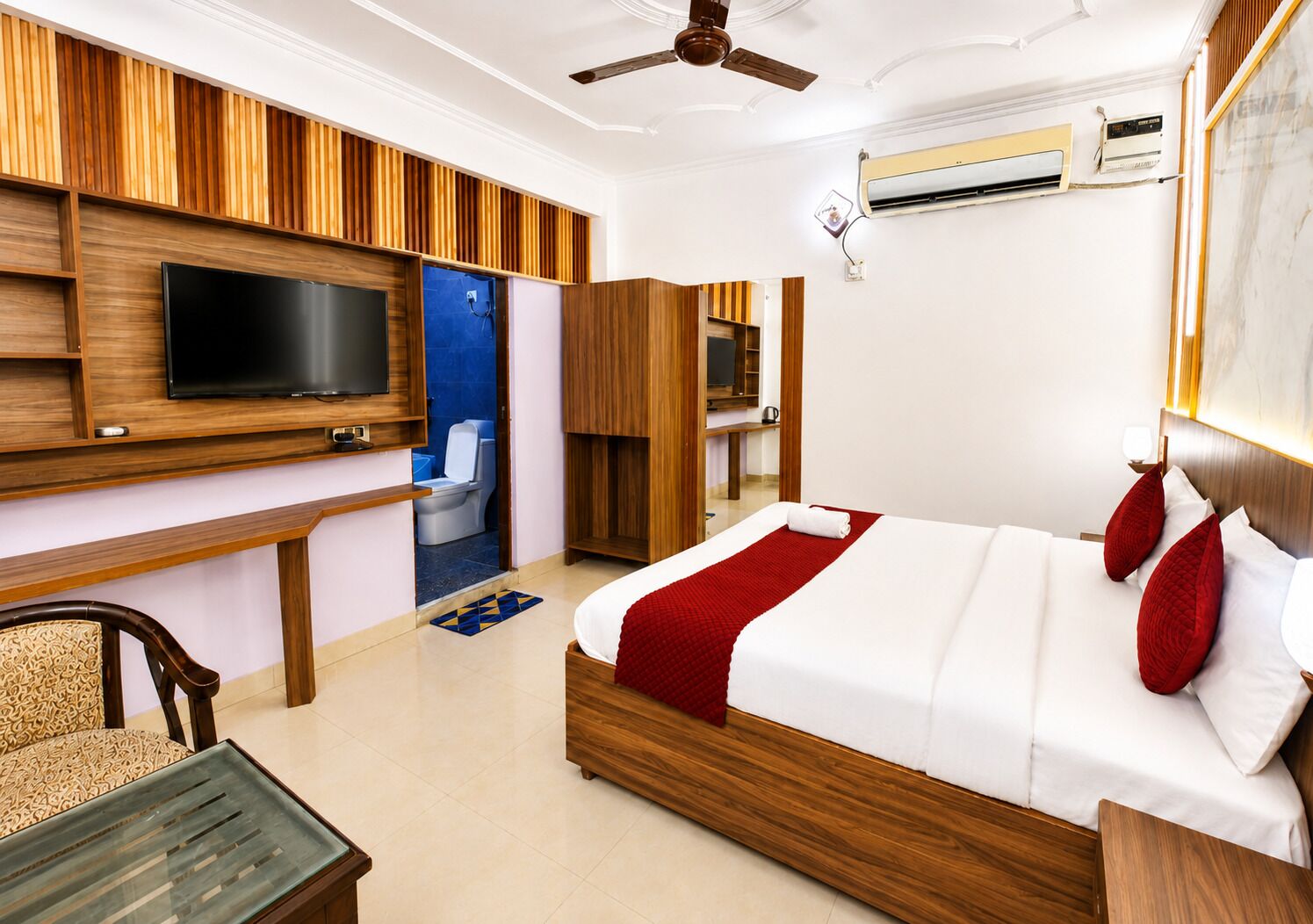 7 chambres, bureau, fer et planche à repasser, Wi-Fi gratuit