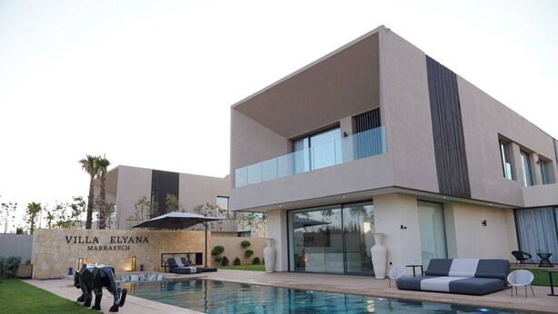 Outdoor pool - Marrakech Oasis Retreat - 5-bedroom Villa With Private Pool (Marrakech)