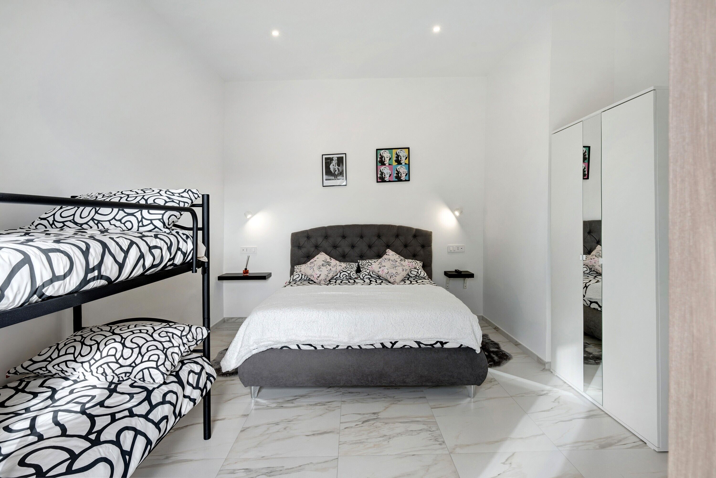 1 camera, Wi-Fi gratuito, lenzuola